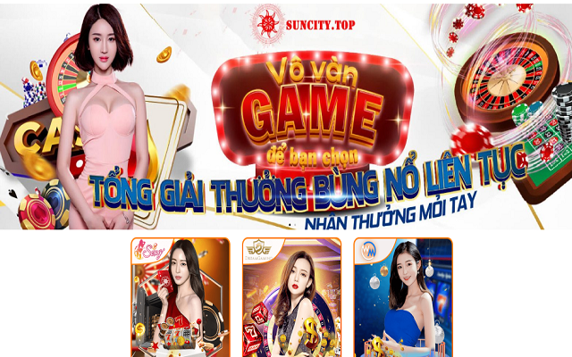 suncity liên tục tung ra những chương trình khuyến mãi lớn